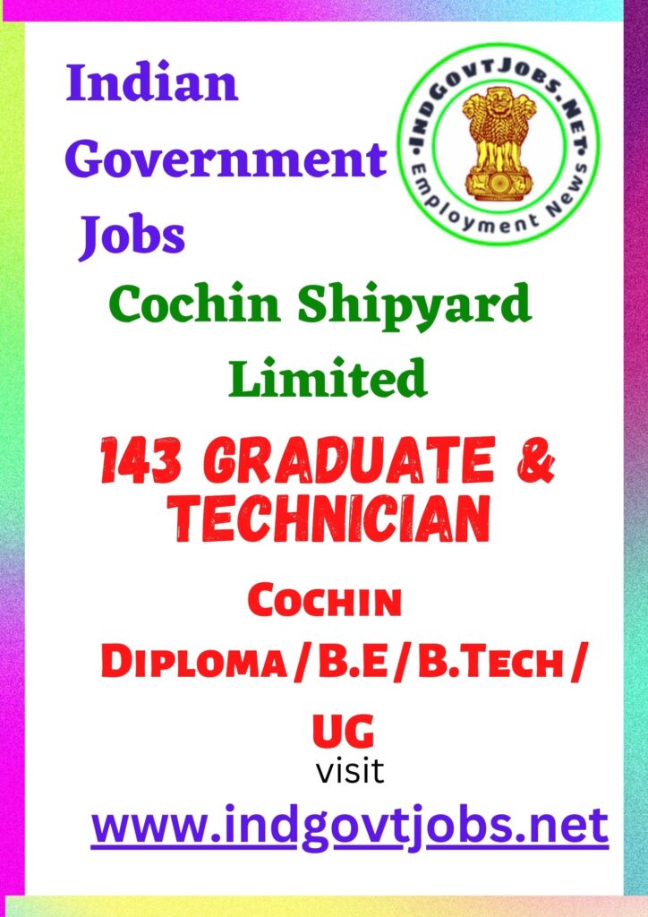 CSL Recruitment -143 Graduate & Technician Best Job Vacancy 2022