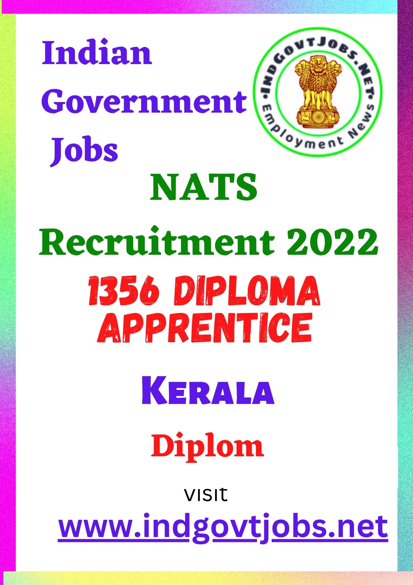 NATS Recruitment - 1356 Diploma Apprentice Best Job Vacancy 2022
