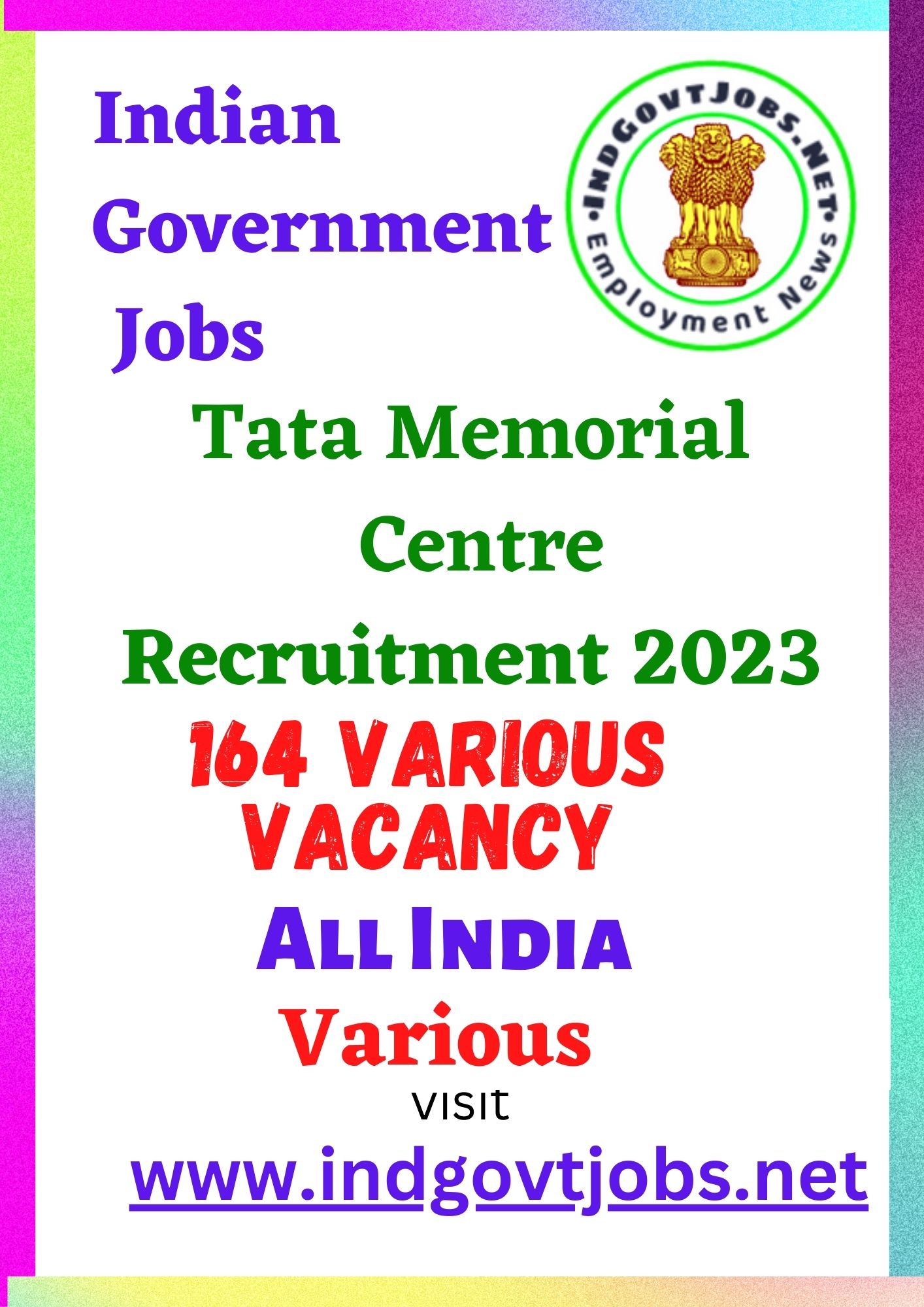 TMC Recruitment - 164 Technical Officer, DEO & Other Best Job Vacancy 2022