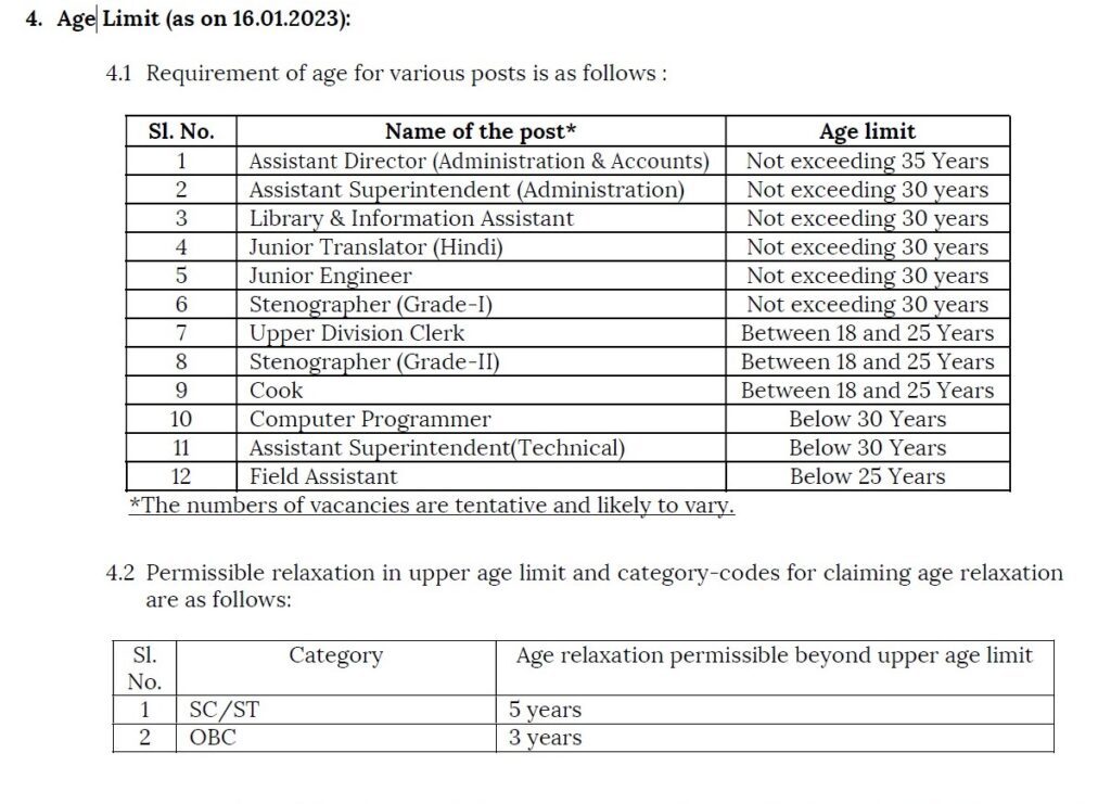 CSB Recruitment 2023 - 142 Asst Superintendent, UDC & Other Best Job Vacancy
