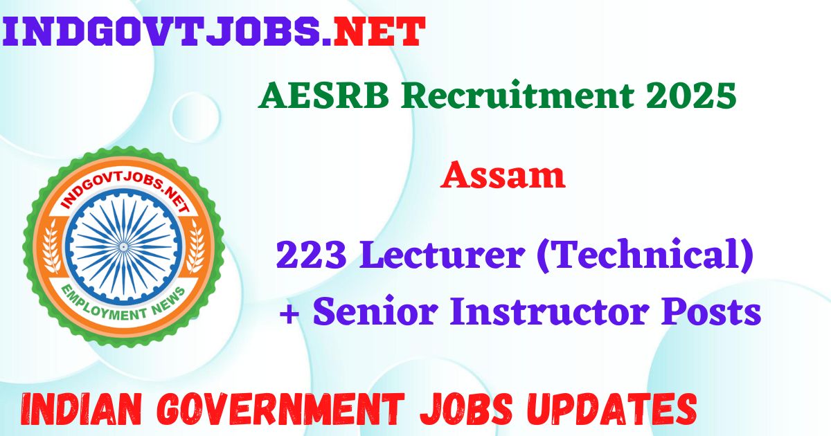 AESRB Recruitment 2025