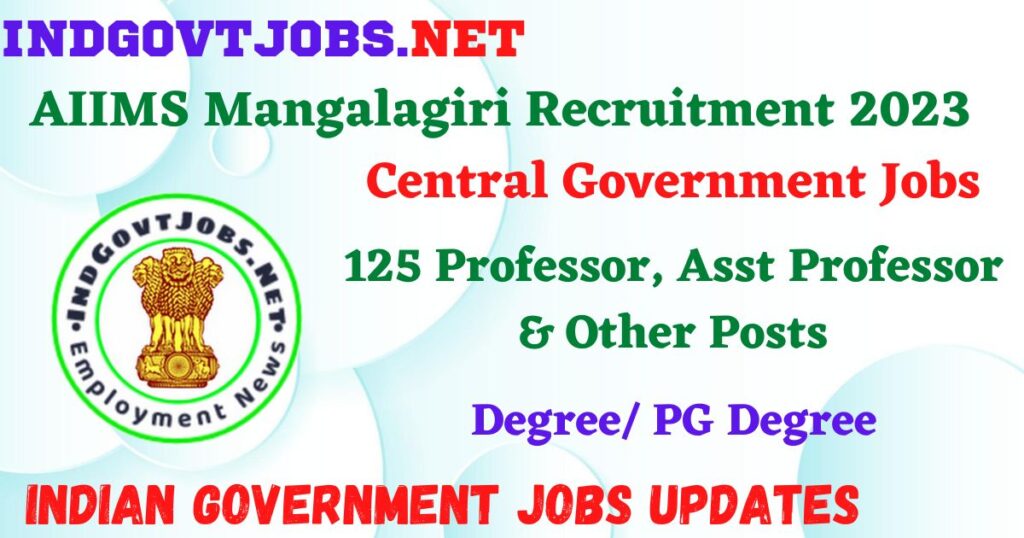 Indian Government Jobs