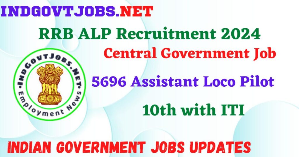 RRB ALP Recruitment 2024