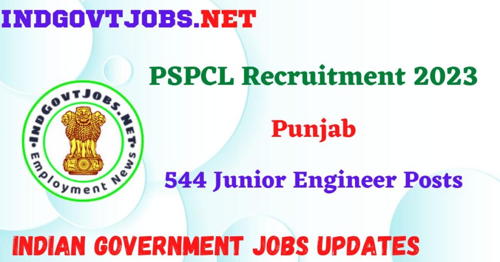 PSPCL Recruitment 2024 – 544 Junior Engineer Posts Employment News