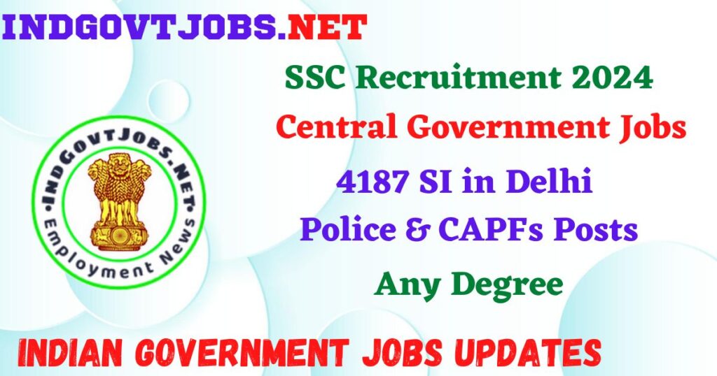 Indian Government Jobs