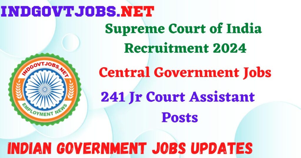 Indian Government Jobs