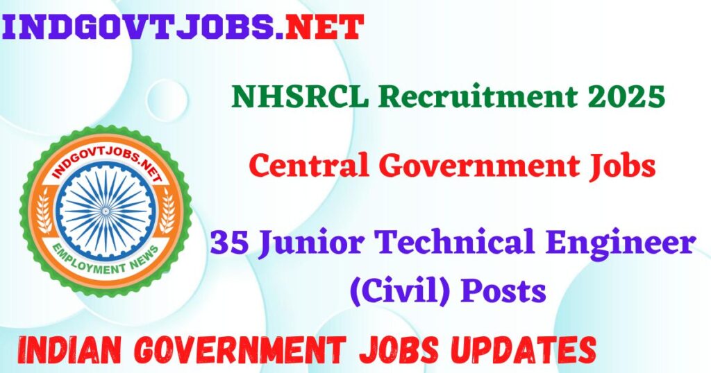 NHSRCL Recruitment 2025