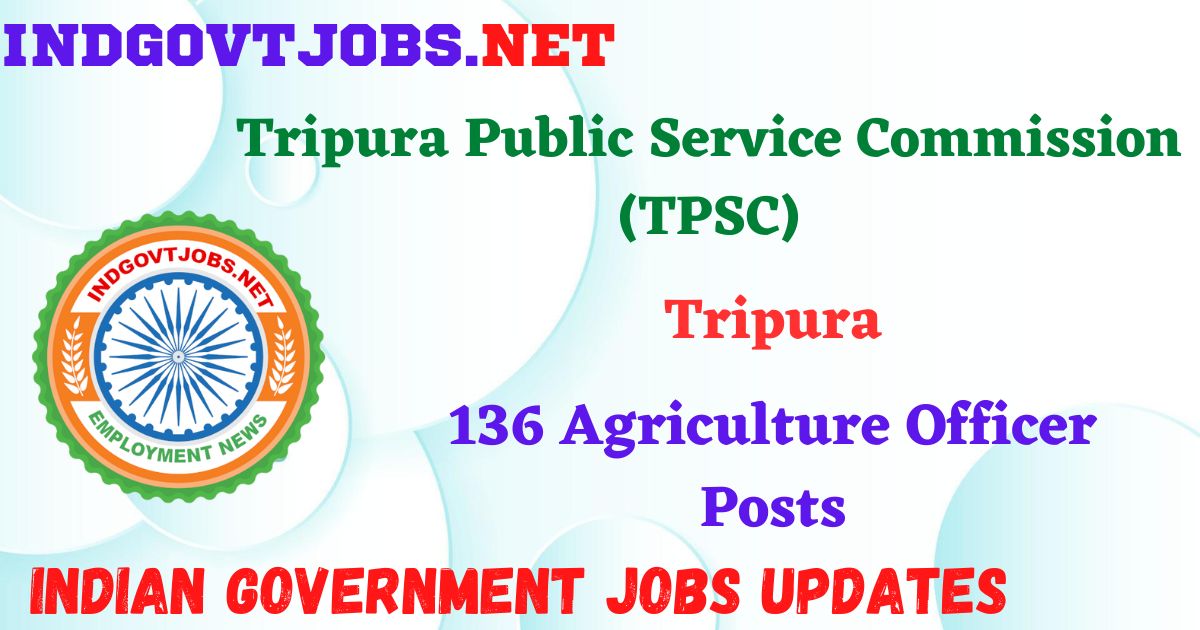 TPSC Recruitment 2025 - 136 Agriculture Officer Posts IndGovtjobs