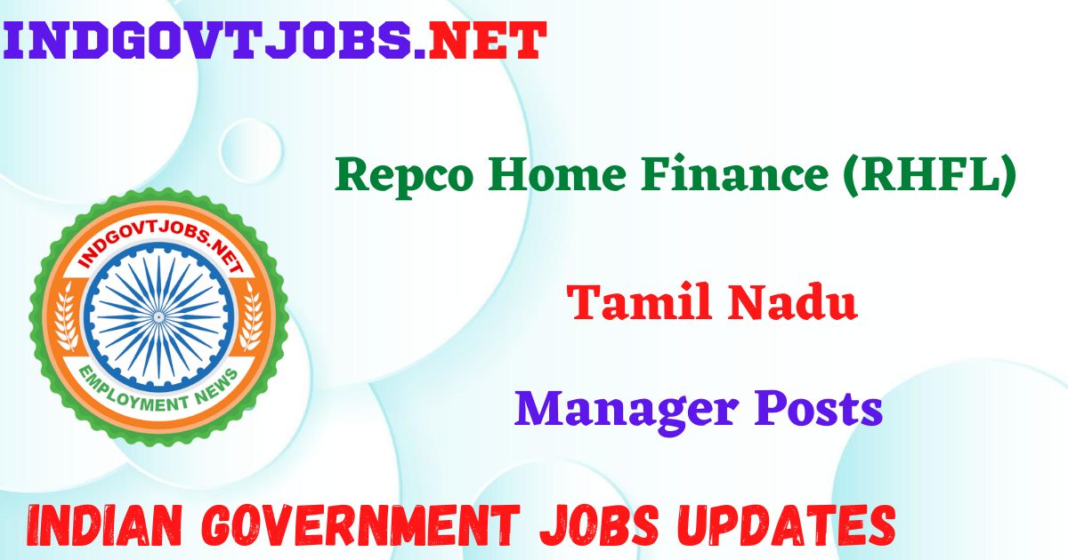 RHFL Recruitment 2025 - Manager Posts IndGovtjobs