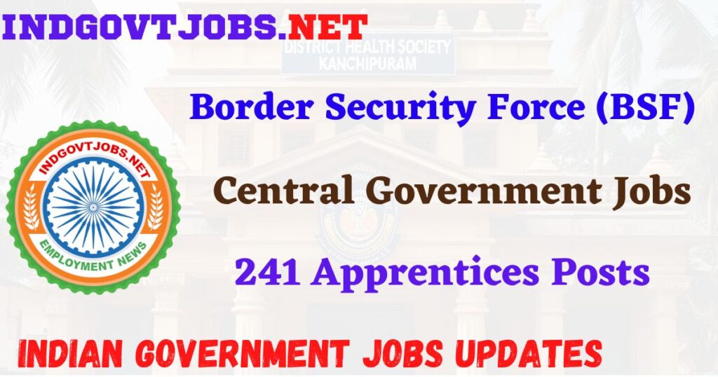 BSF Recruitment 2025 – 3829 Constable (Tradesman) Posts IndGovtjobs
